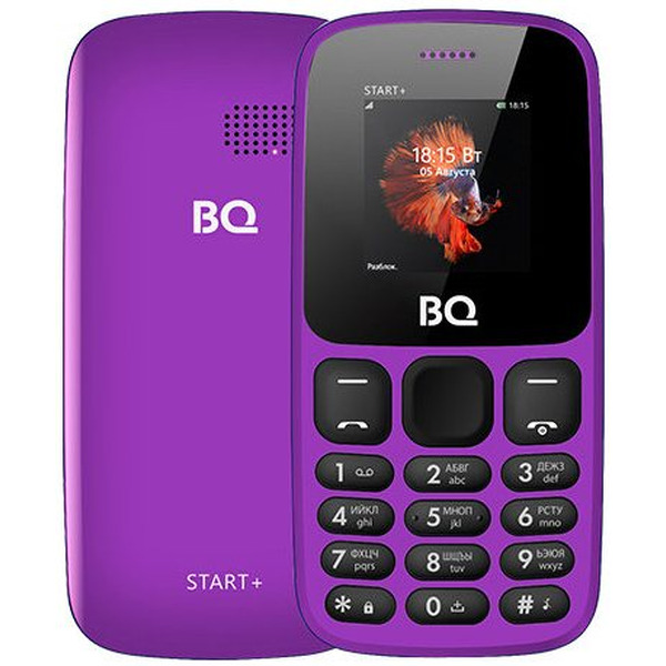 Мобильный телефон BQ-Mobile BQ-1414 Start+ (фиолетовый)