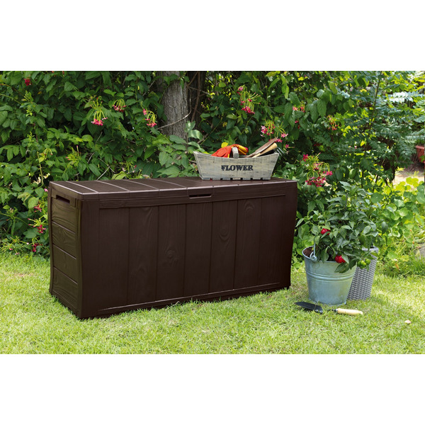 Сундук уличный Keter Sherwood Storage Box 230403 (коричневый)