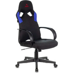 Кресло геймерское Бюрократ Zombie Runner (черный/синий)