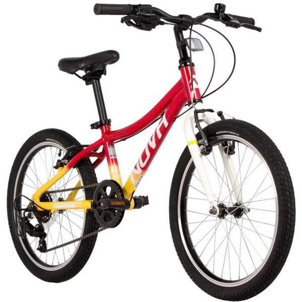 Детский велосипед Novatrack Katrina 20 20AHV.KATRINA.YRD5 (желтый/красный)