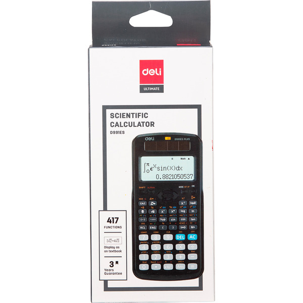 Калькулятор Deli ED991ES