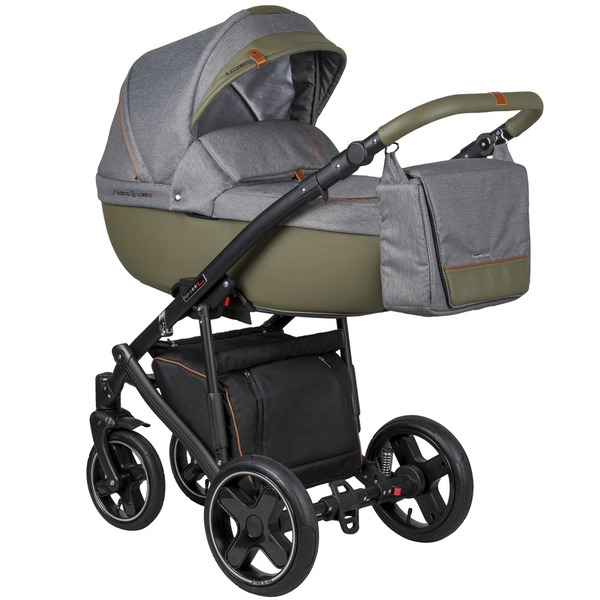 Коляска Coletto Modena MOD-4 (серый/зеленый)