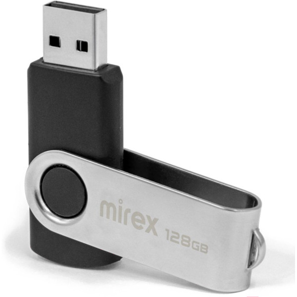 USB Flash Mirex Color Blade Swivel Rubber 2.0 128GB 13600-FMURS128
