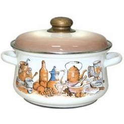 Кастрюля Эмаль Магнитогорск 01-В1614/6-Посудка-Р