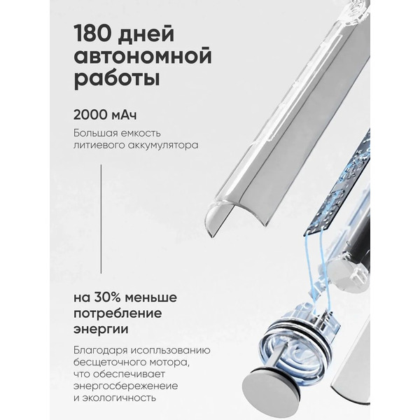 Электрическая зубная щетка Soocas X3U Pro (с кейсом, черный)