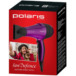 Фен POLARIS PHD2077i фиолетово-черный