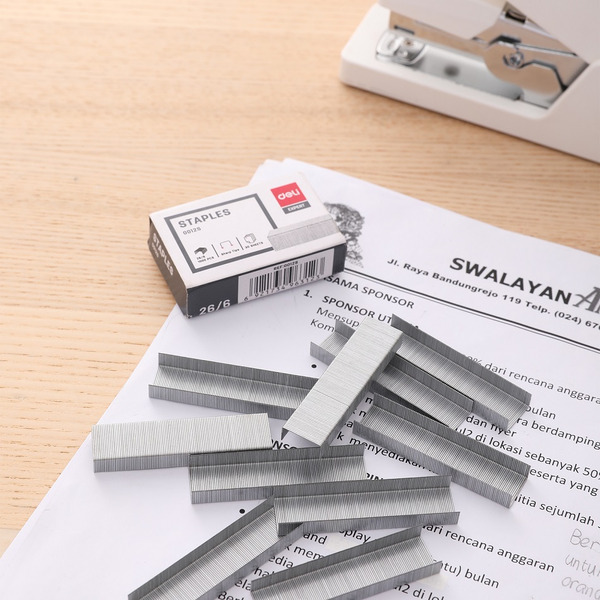 Скобы для степлера EXPERT №26/6 DELI 0012S