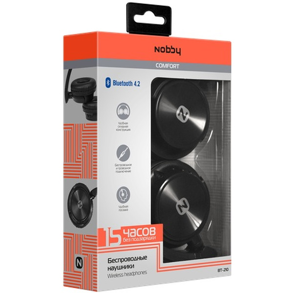 Наушники NOBBY Comfort BT-210 (NBC-BH-42-02)