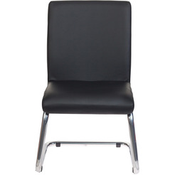 Стул офисный Бюрократ CH-250-V/BLACK (черный искусственная кожа)