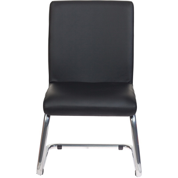 Стул офисный Бюрократ CH-250-V/BLACK (черный искусственная кожа)