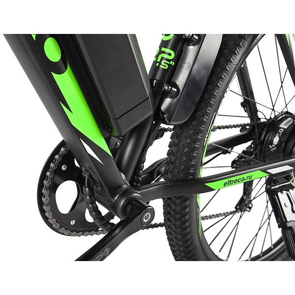 Велогибрид Eltreco XT 600 (черный/синий)