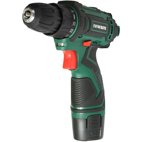 Дрель-шуруповерт Favourite DC-1202 PROMO с 2-мя АКБ. кейс