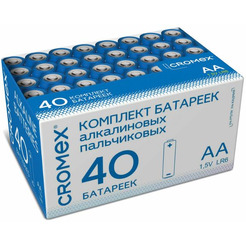 Батарейка Cromex Alkaline АА 40шт 455594