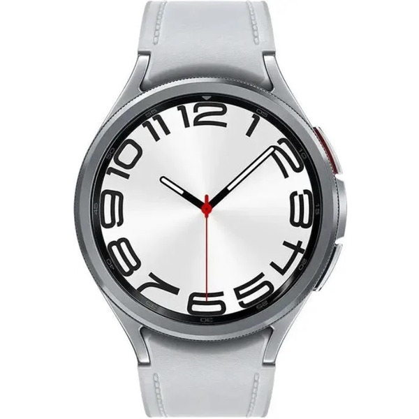 Смарт-часы Samsung Galaxy Watch 6 Classic LTE 47мм серебристый (SM-R965FZSACAU)