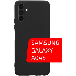 Накладка AKAMI Matt TPU для Samsung Galaxy A04s Черный (34683)