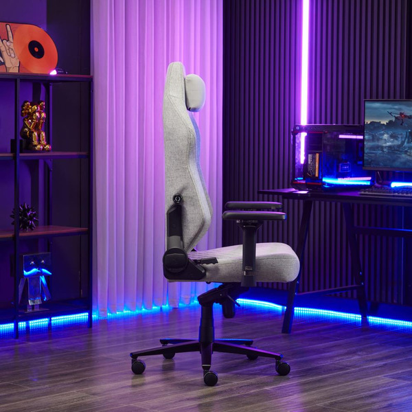 Игровое кресло EVOLUTION TITAN FABRIC Grey