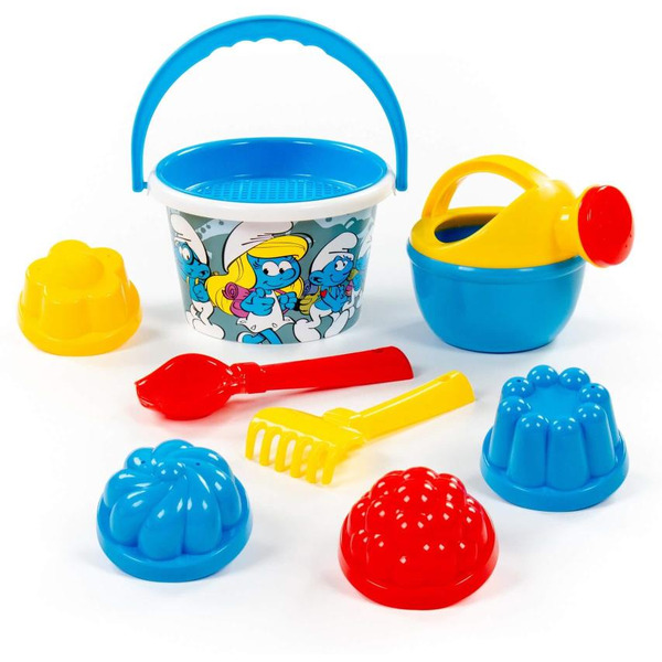 Набор игрушек для песочницы Полесье Смурфики: Затерянная деревня-6 №3 65094