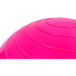 Балансировочная платформа AMETIST BOSU ball 45 см (розовый)