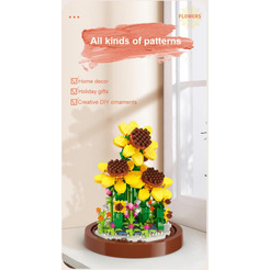 Игрушка конструктор MOYU Подсолнух MY97105