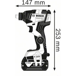 Ударный гайковерт BOSCH GDX 18V-200 C (06019G4204) без АКБ и ЗУ