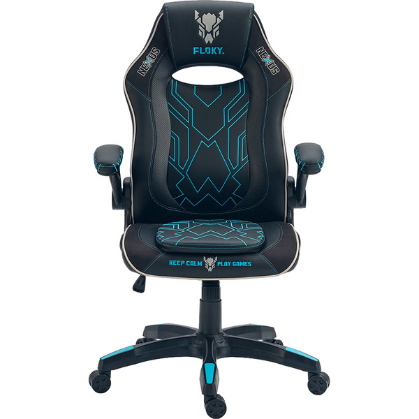 Кресло компьютерное FLOKY NEXUS Black-Blue V2