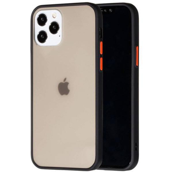 Накладка CASE Acrylic Apple iPhone 12 Pro Max (черный)