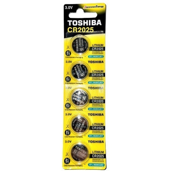Батарейка TOSHIBA CR2025 (1 шт)
