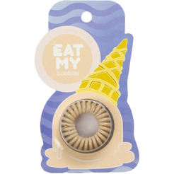 Резинки для волос  EAT MY в цвете "Крем-брюле" 311425 (3 шт)