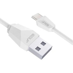 Кабель GOLF GC-27 Type-C (1.5 м, белый)