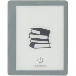 Электронная книга Digma E2 светло-серый