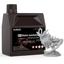 Фотополимерная смола ELEGOO water washable 8K 50.103.0412 (белый дым)