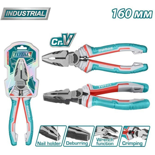 Плоскогубцы Total THT210606S