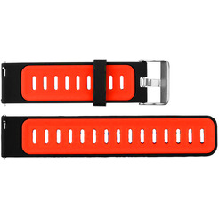 Ремешок Bingo Double для Amazfit GTR 47mm Черный с красным