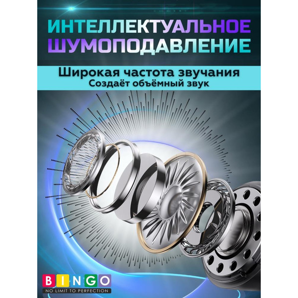 Наушники Bingo SM01 (черный)