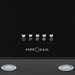Вытяжка кухонная KRONA HELGA 600 black PB
