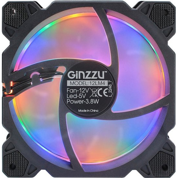 Вентилятор для корпуса Ginzzu 12LM4