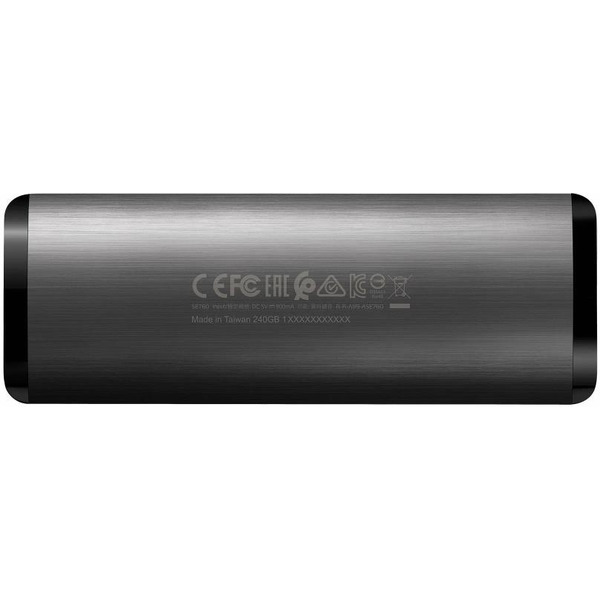 Внешний накопитель ADATA SE760 1TB ASE760-1TU32G2-CTI (титан)