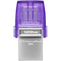 USB Flash Kingston DataTraveler MicroDuo 3C 128GB (DTDUO3CG3/128GB)