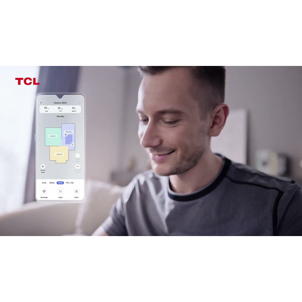 Робот-пылесос TCL Sweeva 6000 (черный)