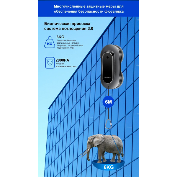 Робот для мытья окон Liectroux YW810