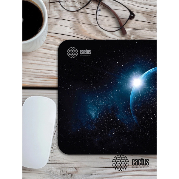 Коврик для мыши Cactus Space CS-MPC-P04XS