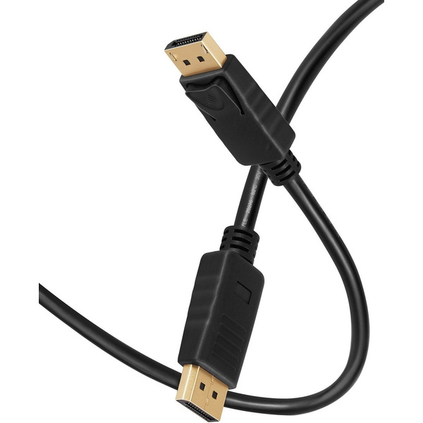 Кабель Buro BU-DP-V1.2-1.5M DisplayPort - DisplayPort (1.5м, черный)