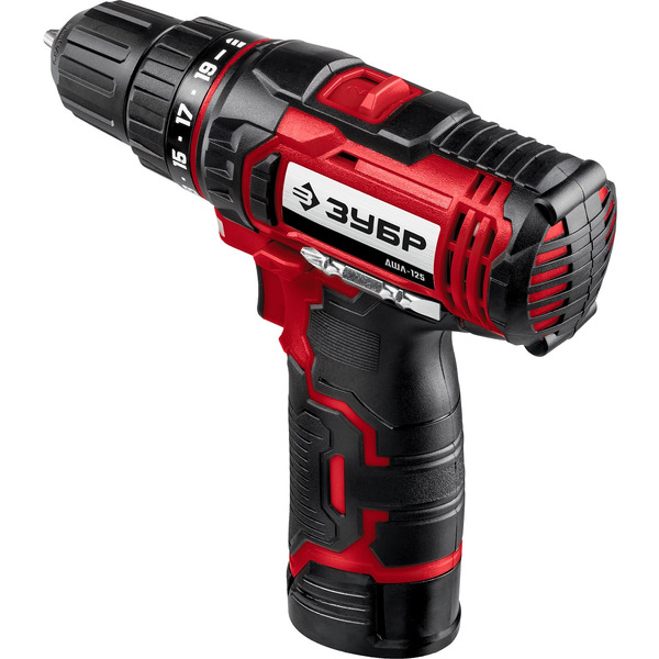 Дрель-шуруповерт Зубр Мастер ДШЛ-125-22 (с 2-мя АКБ, кейс)