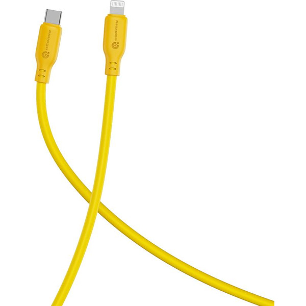 Кабель ATOMIC ELGATO USB-C - LIGHTNING PD 27W, 1.5 м, желтый | 30.381
