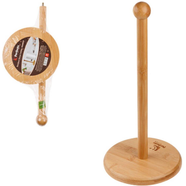 Держатель для бумажных полотенец Perfecto Linea BAMBOO 35-116355