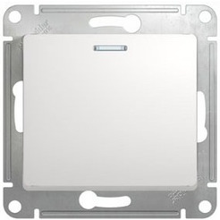 Выключатель проходной Systeme Electric Glossa GSL000163