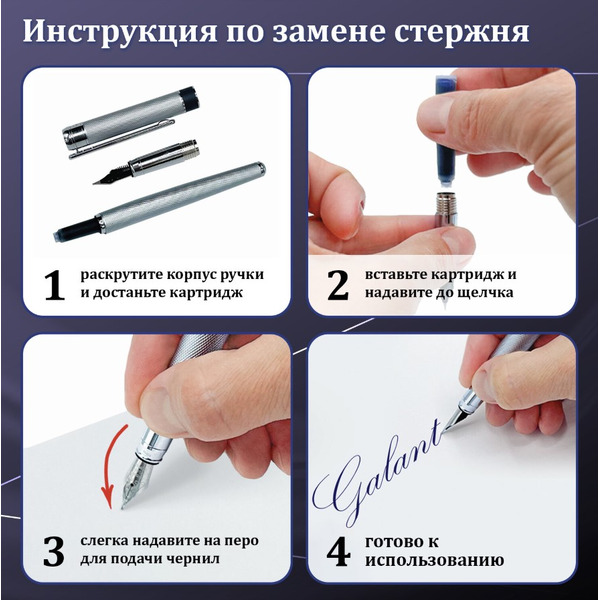 Ручка подарочная перьевая LUDUS GALANT 143529