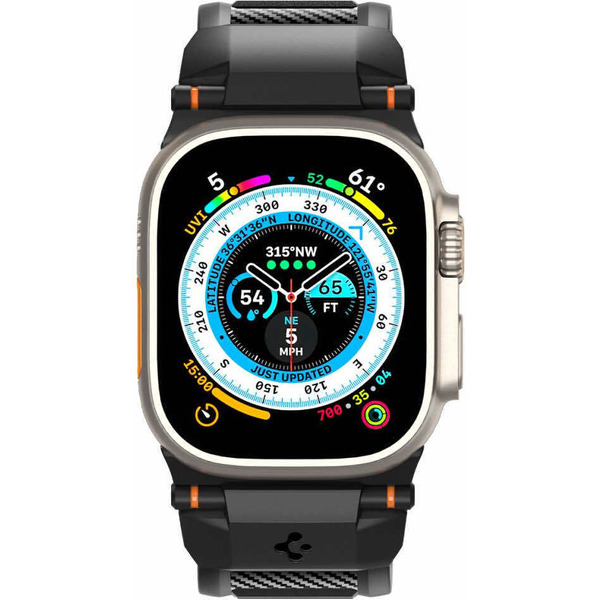 Ремешок SPIGEN RUGGED ULTRA BAND для APPLE WATCH MATTE BLACK AMP07105