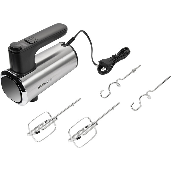 Миксер РЕДМОНД MH2800 (Черный/сталь)