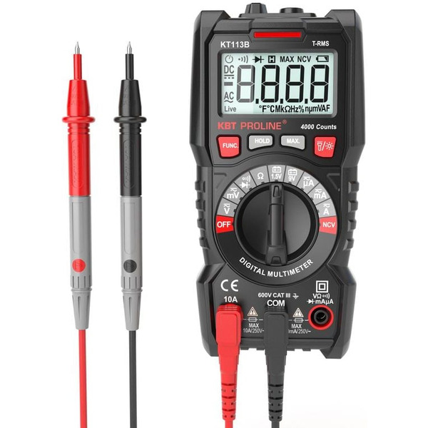 Мультиметр цифровой КВТ 79125 KT 113B серия PROLINE